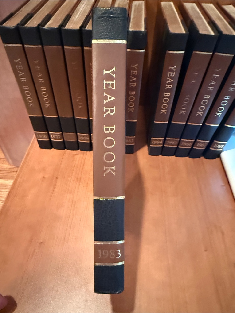 Vintage 1983 Year Book A Review of the events of 1982 -World Book Encyclopedia